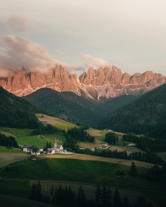 Sunset over Santa Magdalena